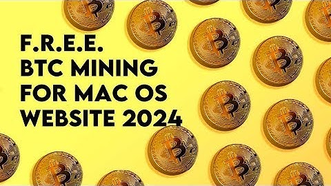 How to mining BITCOIN on your MacBook