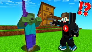 توتم كرافت #13 : الزومبي سرق سيفي النذرايت و جلدني !!؟ 😱🔥