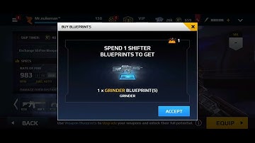 Unlocking powerful weapon in mc5 The grinder