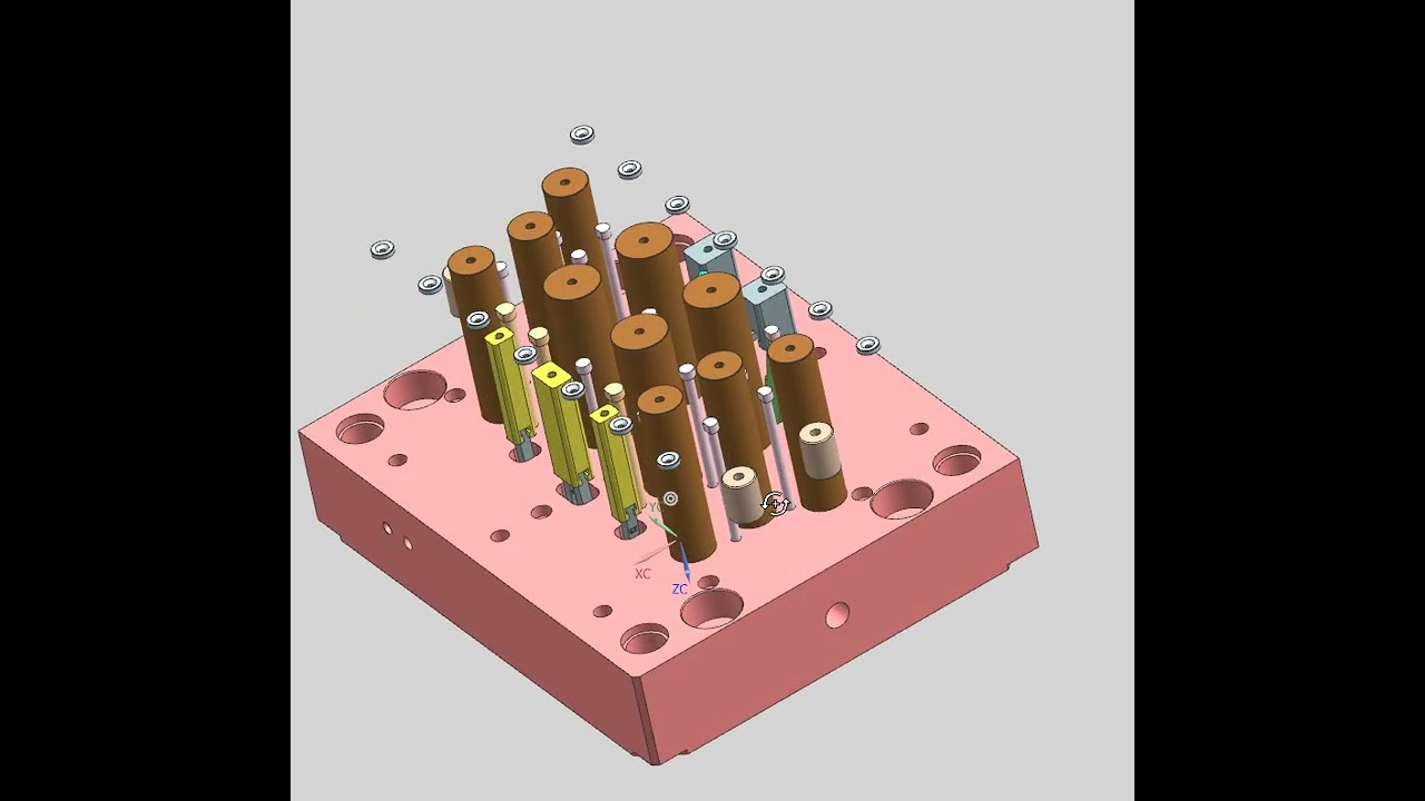 注塑部件模具 injection parts mold