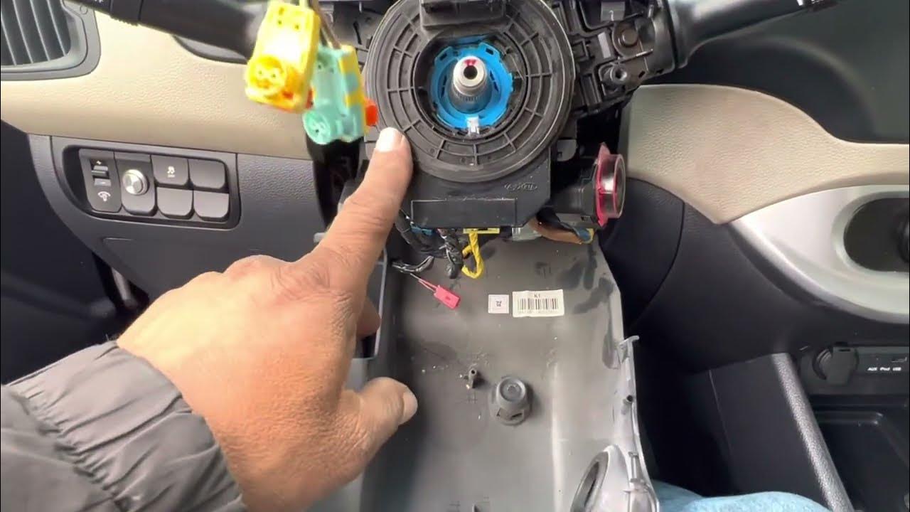 code B134600 B148100 driver airbag resistance too high 2013 Kia Rio