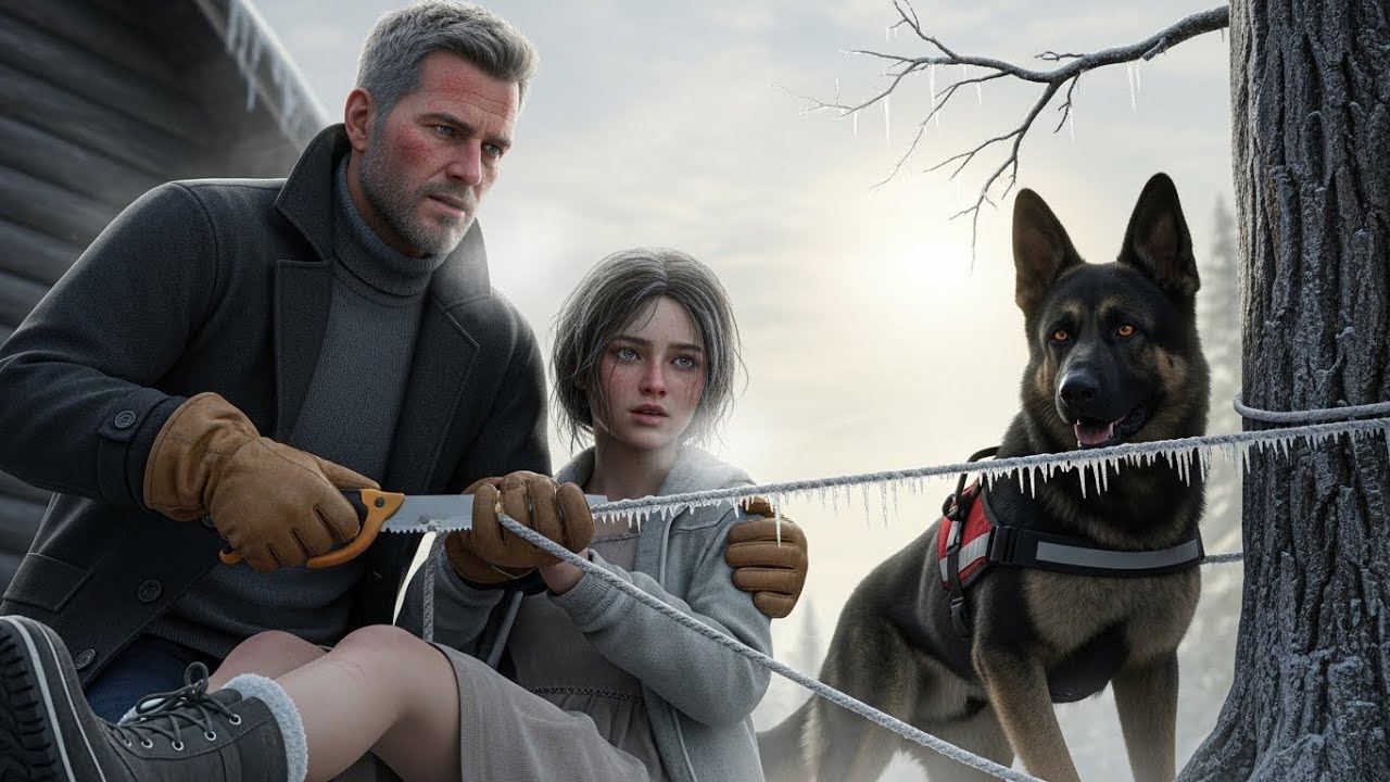 The CEO and His K9 Bought a $10 Cabin — Then Found a Poor Girl Left Hanging to Die in the Snow