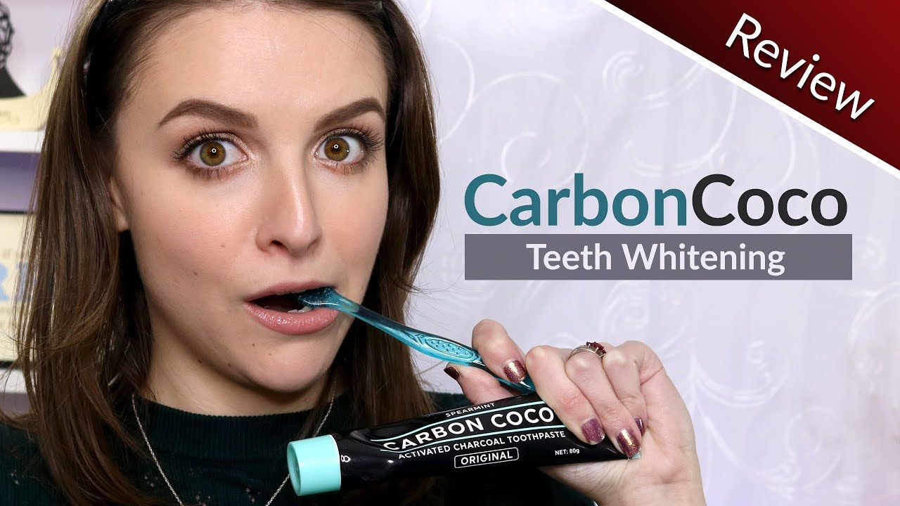 Carbon Coco Teeth Whitening Review + Demo! YouTube