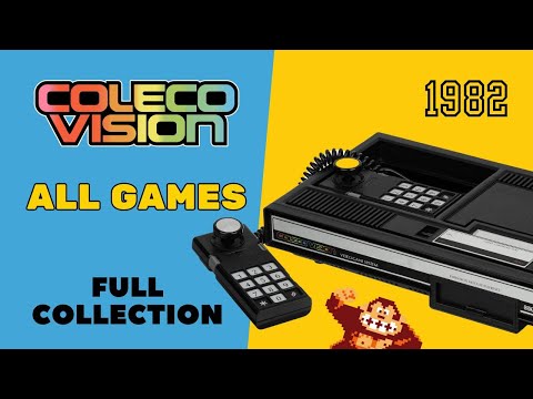 Видео: ColecoVision - Коллекция всех игр | Полная библиотека ColecoVision
