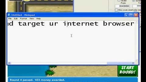 Bloons Tower Defence 4 hack (Cheat Engine)