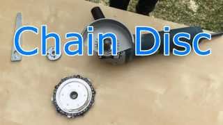 Chain Disc for angle grinders - YouTube
