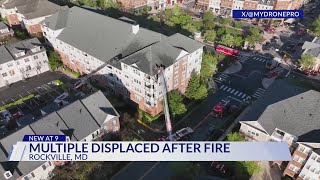 Multiple displaced after fire