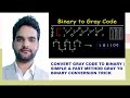 Convert Gray Code to Binary | Simple &amp; Fast MethodGray to Binary Conversion Trick