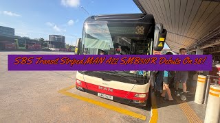 Debut! 🎉 | SMB310R On 38 | SBS Transit (SMRT Stripes) MAN A22 (Euro V) | Bus Joyrides Episode 76