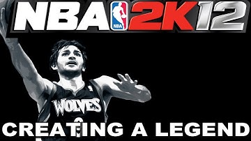 NBA 2k12 Create A Legend - Ricky Rubio