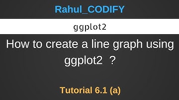 How to create a line graph using ggplot2 ? [R Data Science Tutorial 6.1 (a)]