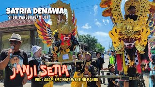 JANJI SETIA Viral Singa Depok SATRIA DENAWA Show PANGURAGAN 2023