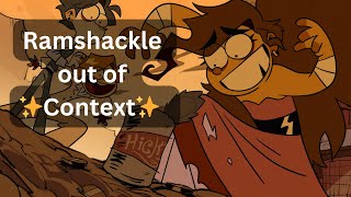 Video thumbnail of "Ramshackle out of context."
