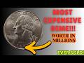 TOP 3 RARE WASHINGTON QUARTERS WORTH MILLIONS💰 | 1996-P, 1985-D &amp; 1984-P Still In Circulation!