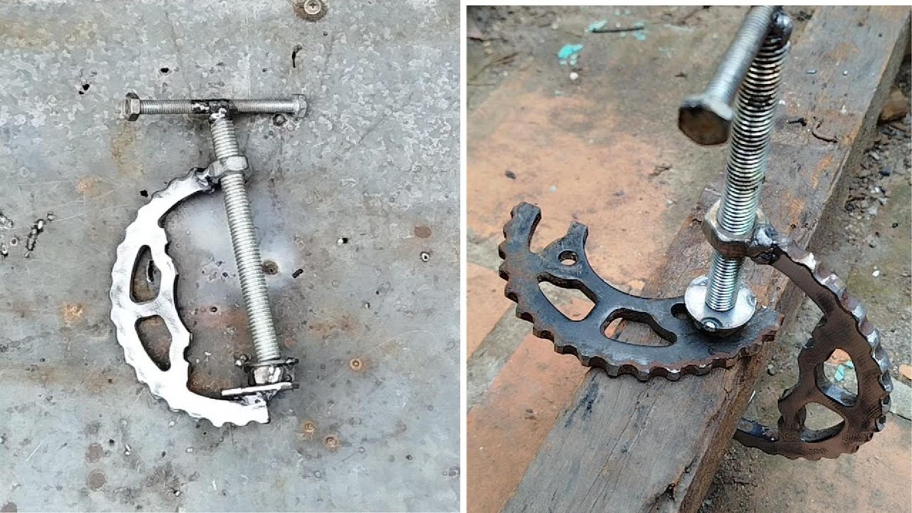 How to turn discarded items into useful tools. 