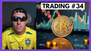 Trading de Bitcoin En Vivo | Sesion Diaria de Trading #34