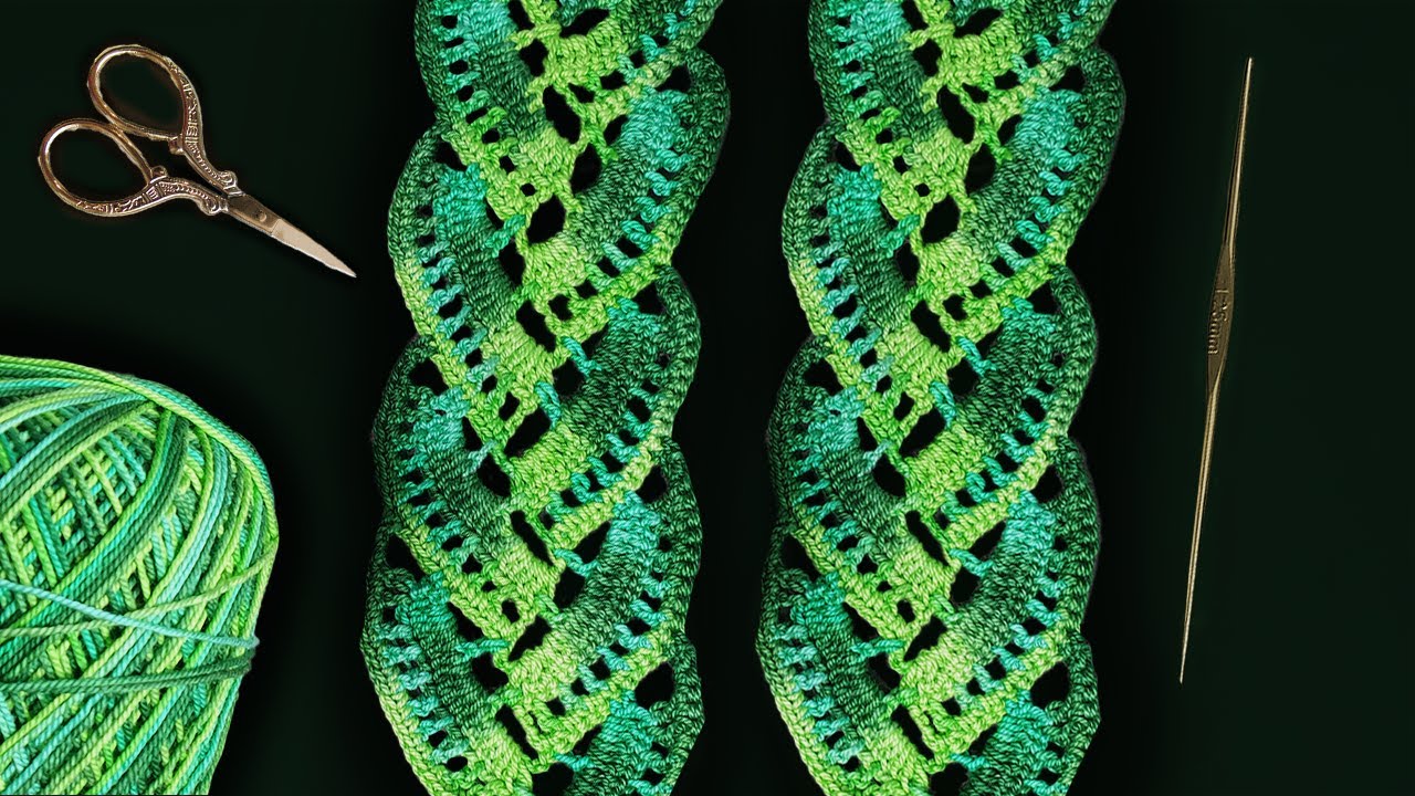 Crochet Lace. Easy tutorial with pattern YouTube