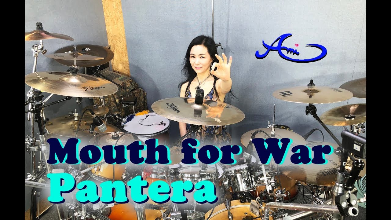 PANTERA - Mouth for War drum cover by Ami Kim (#50)