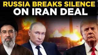 RUSSIA ON TRUMP-IRAN DEAL LIVE | Putin's Sudden Warning On Trump-Pezeshkian Peace Deal | WORLD NEWS Update
