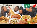 Nigerian 🇳🇬 Family Tries Pakistani 🇵🇰 Food For The First Time! | Chicken Byriani, Nihari, Khichra...