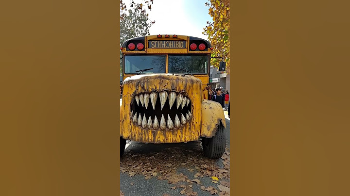EVIL SCHOOL BUS EATER IS HERE 🤯 #schoolbus