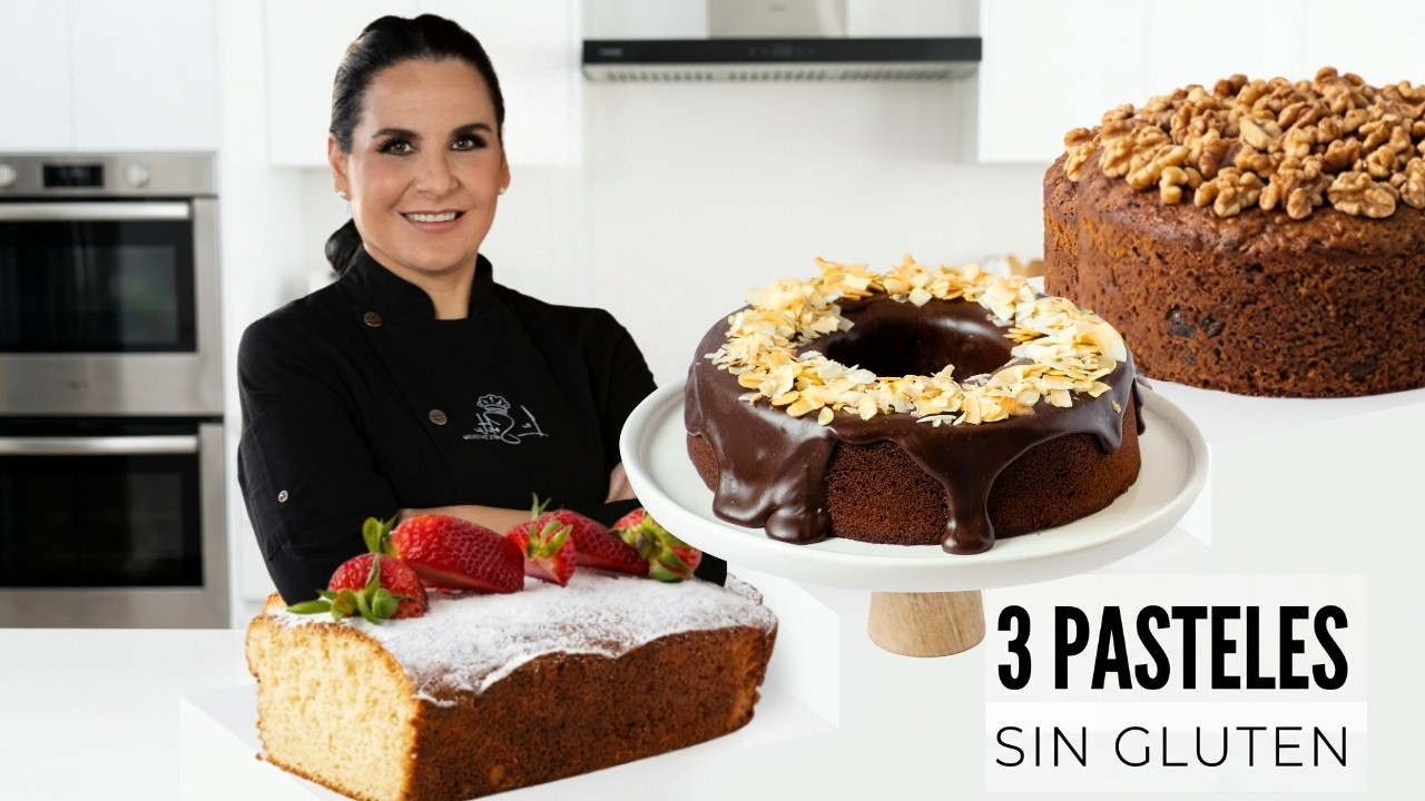 3 Pasteles saludables SIN HARINA y SIN AZUCAR. Para VENTA!!