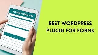 🥇 BEST WORDPRESS PLUGIN FOR FORMS | WORDPRESS PLUGINS