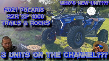 2021 POLARIS RZR XP 1000 TRAILS & ROCKS EDITION [NEW UNIT WALK AROUND] [DRIVER REVEAL] #SXS #UTV