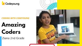 A Avengers Quiz App created by 2nd grade student l Coding with Codeyoung