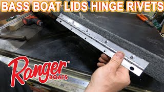 Bass Boat Hatch Lids Hinge Rivets Repair Ranger 620vs