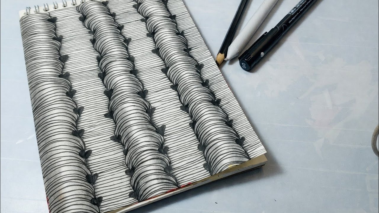 Unlock the Stunning 3D Effects of Zentangle Patterns