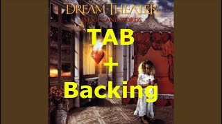 (Tab) 6. Under a Glass Moon - Backing Track whit vocal Dream Theater