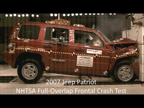 2007-2010 Jeep Patriot NHTSA Full-Overlap Frontal Crash Test