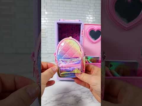 Toy <strong>ASMR</strong> <strong>School</strong> Locker Set Satisfying with Unboxing &amp; Review Toys