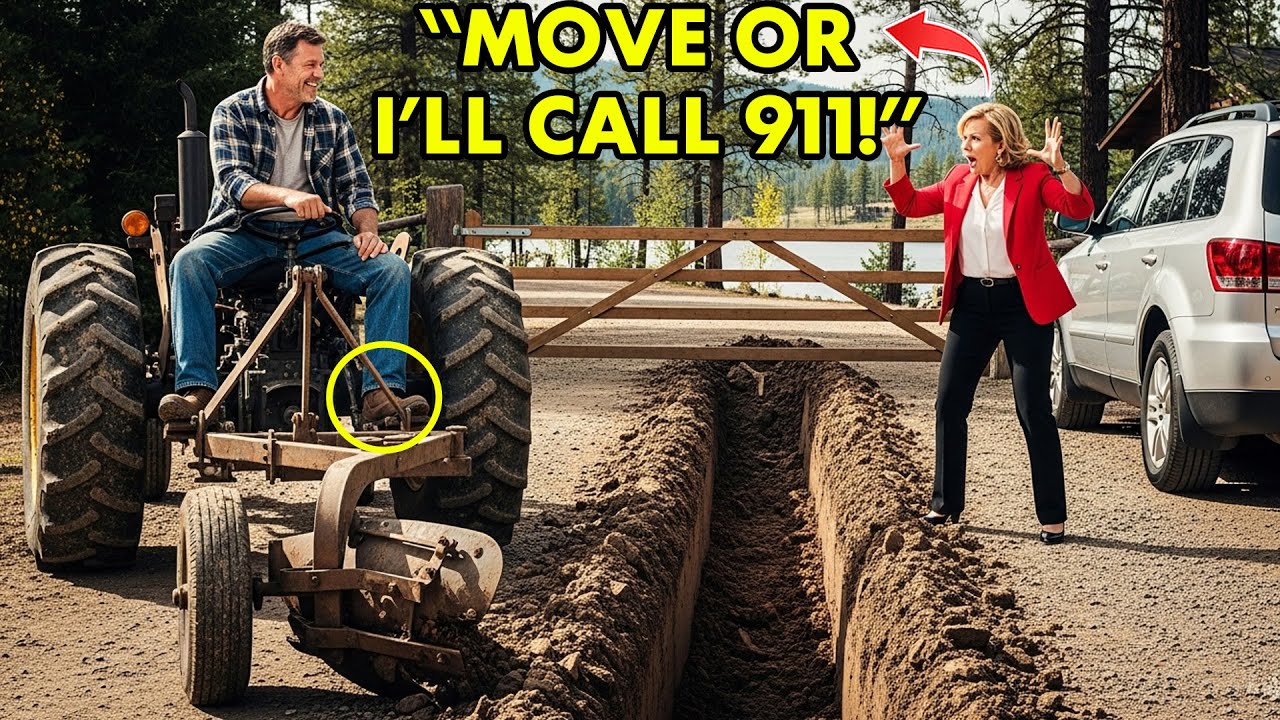 Карен из HOA заблокировала мою подъездную дорогу к ранчо Lake Cabin Ranch — поэтому я проехала ми...