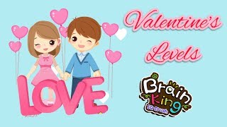 Brain King IQ Crush Walkthrough Solution - San Valentine's Levels screenshot 3