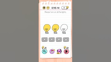 Brain Out Level 90 Challenge!" #relaxingart |Please turn on all the lights.