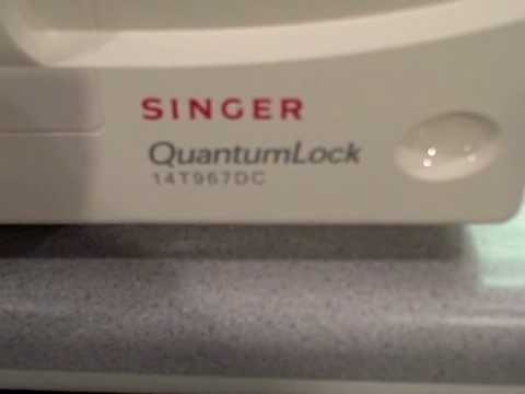 Singer QUANTUMLOCK 14T957DC Serger review by Dianne C.