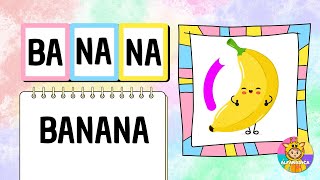 #1 Words to learn to read - Learning to read at home - Vocabulary for children