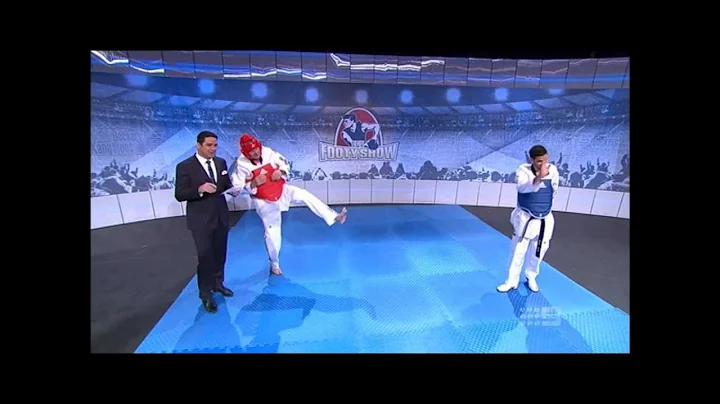 Sam Newman attemps to take on Sam Khalil & Carmen ...