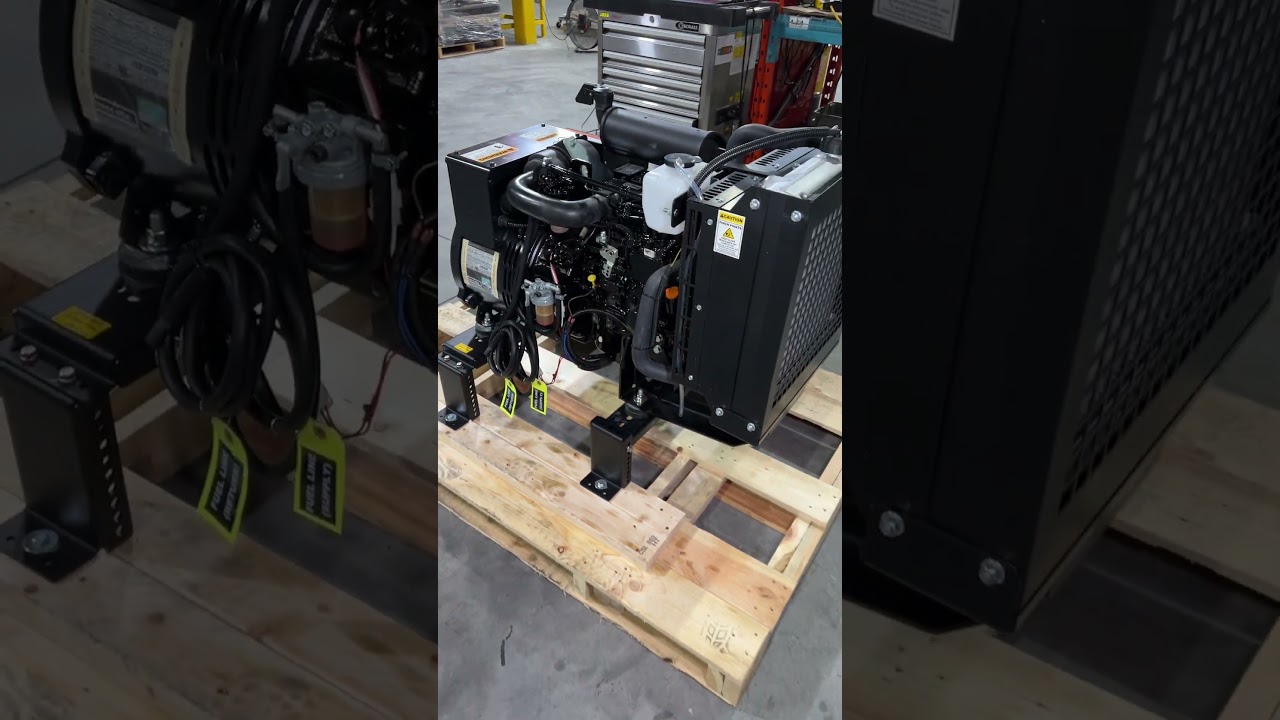 Yanmar 6 kW Diesel Generator - Another one going out the door today. #diesel  #yanmar #generators 