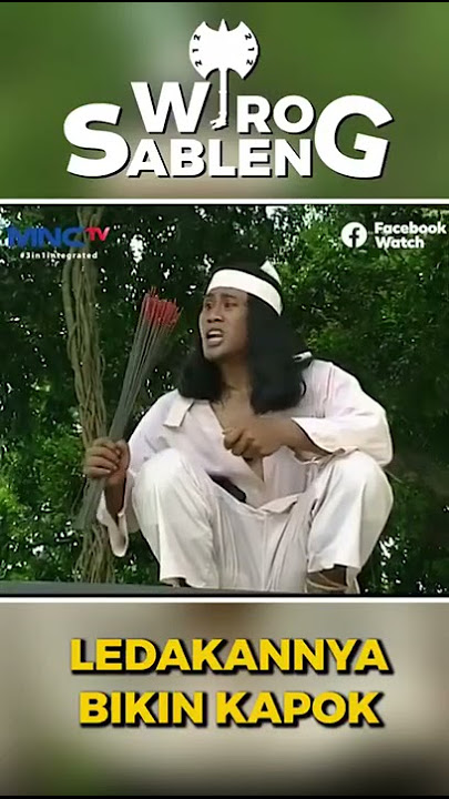 LEDAKANNYA BIKIN KAPOK | WIRO SABLENG #shorts