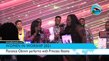Florence Obinim performs publicly after long break at 2021 Women In Worship