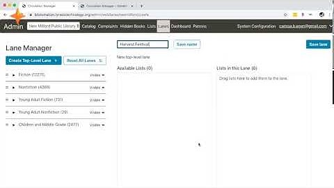 LYRASIS Library Simplified SimplyE Pocket Lessons: Swim Lanes