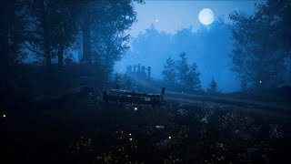 Relaxing Sleep Music 🎵 and Night Nature Sounds: Soft Crickets and Beautiful Piano • TasteLife screenshot 3