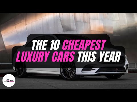 Top 10 Cheap New Luxury Cars Of 2020