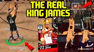 RUBY JAMES JONES! THE REAL KING JAMES! LIMITLESS 3'S! NBA 2K17 MYTEAM ONLINE GAMEPLAY
