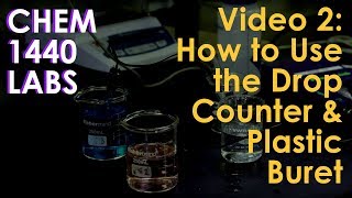 CHEM 1440 Video 2 | How to use and drop counter and plastic buret Profile