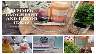 Summer Cloche Decor and DIY