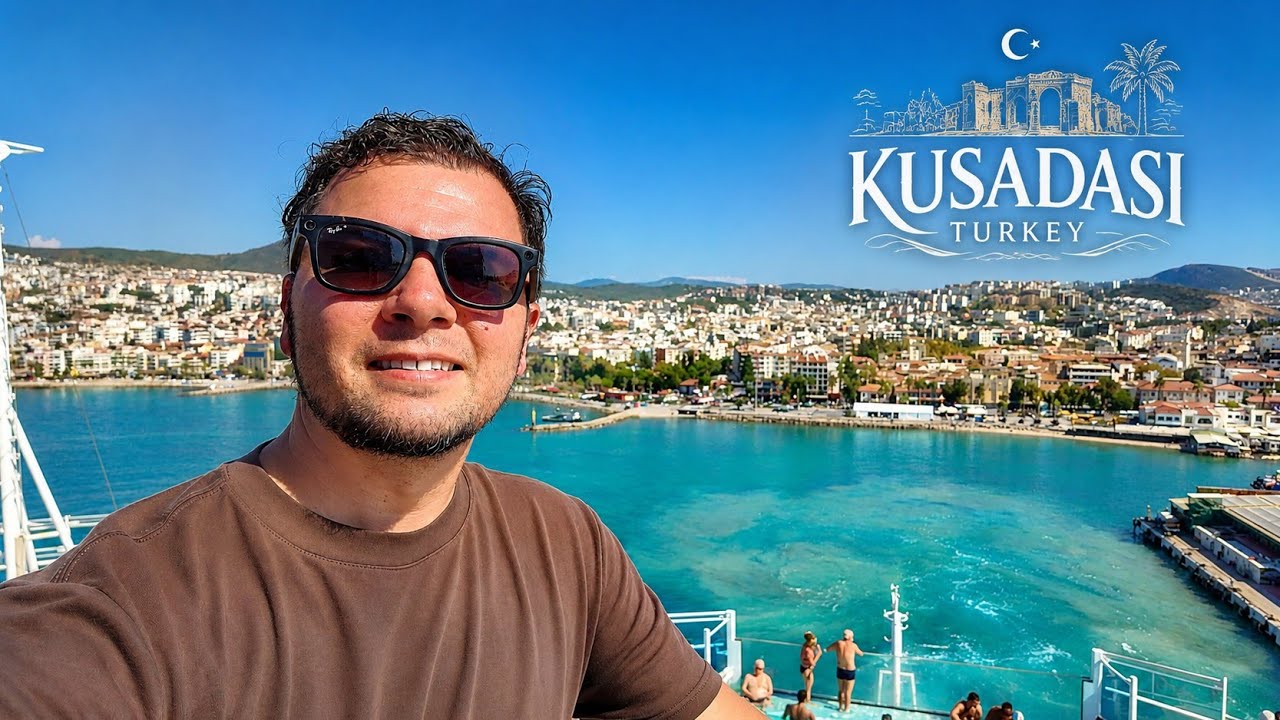 Welcome to Kusadasi, Turkey. Enchanted Princess cruise, day-5. 